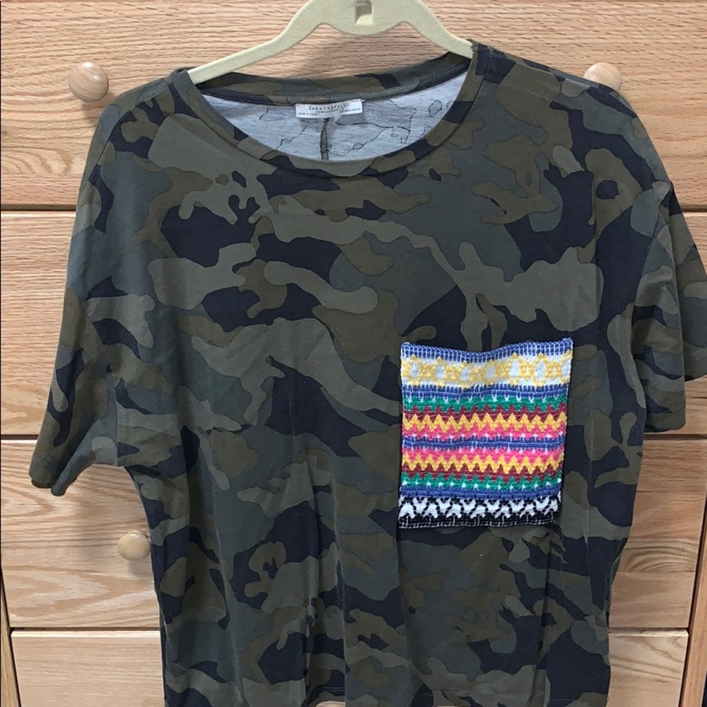 Zara Camo Tee